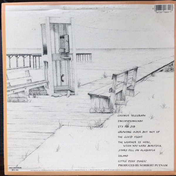 Jimmy Buffett : Coconut Telegraph (LP, RE)