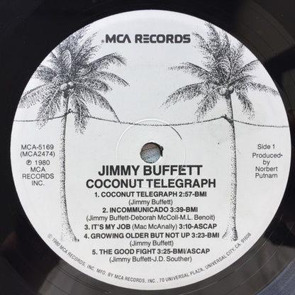Jimmy Buffett : Coconut Telegraph (LP, RE)