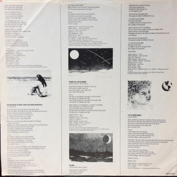 Jimmy Buffett : Coconut Telegraph (LP, RE)