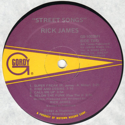 Rick James : Street Songs (LP, Album)