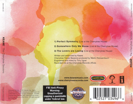 Keane : The Cherrytree Sessions (CD, EP)