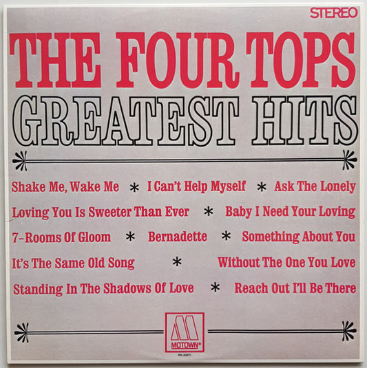 The Four Tops* : Greatest Hits (LP, Comp, RE)