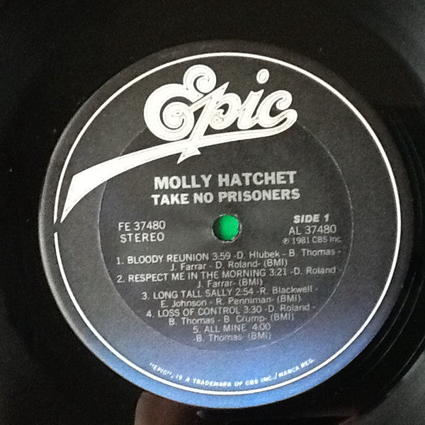 Molly Hatchet : Take No Prisoners (LP, Album, Ter)
