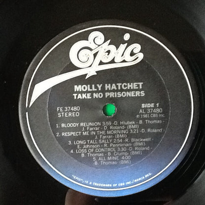 Molly Hatchet : Take No Prisoners (LP, Album, Ter)