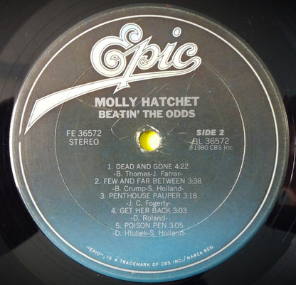 Molly Hatchet : Beatin' The Odds (LP, Album)