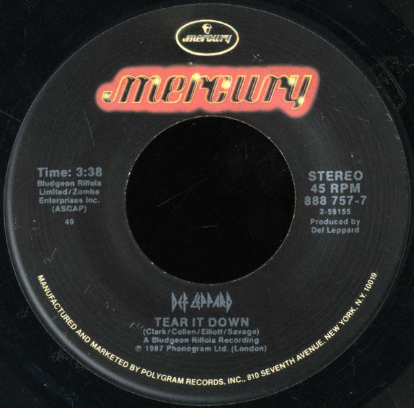 Def Leppard : Women (7", Single, Spe)