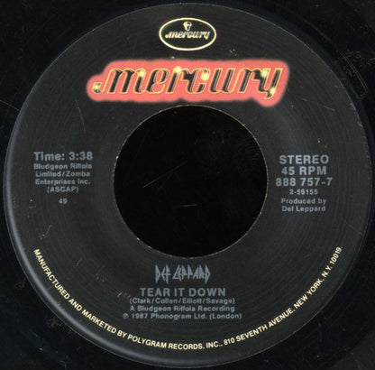 Def Leppard : Women (7", Single, Spe)