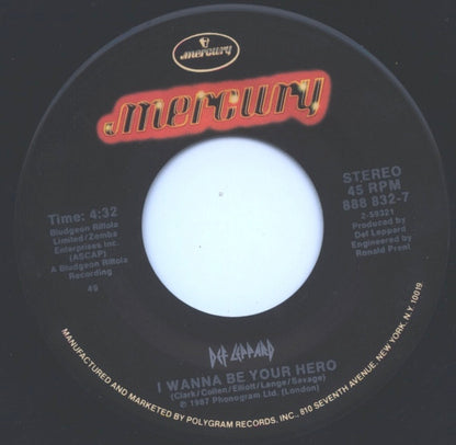 Def Leppard : Animal (7", Single, 49)