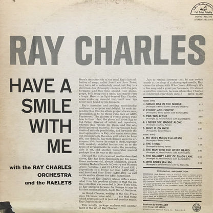 Ray Charles : Have A Smile With Me (LP, Album)