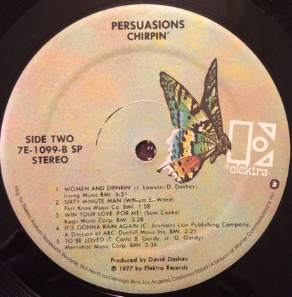 The Persuasions : Chirpin' (LP, Album, SP )