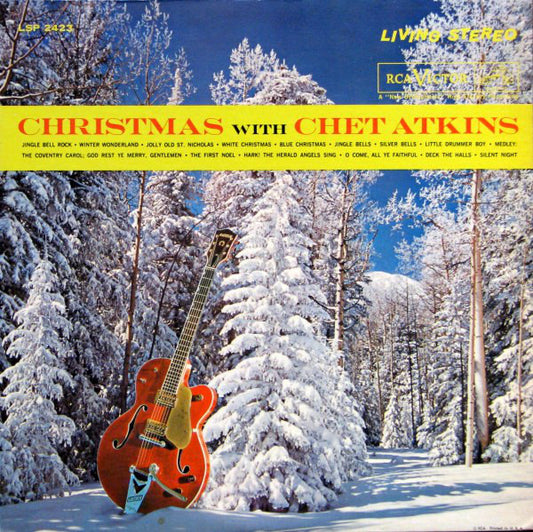 Chet Atkins : Christmas With Chet Atkins (LP, Album, RE, Hol)