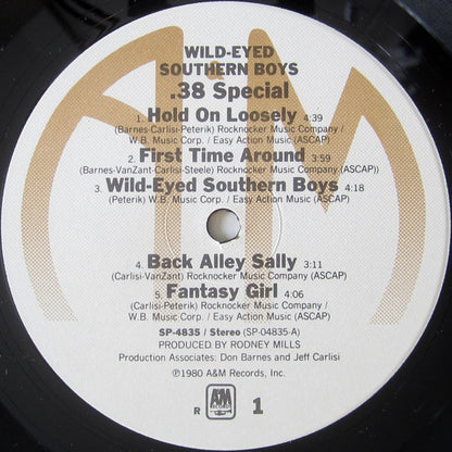 .38 Special* : Wild-Eyed Southern Boys (LP, Album, R -)