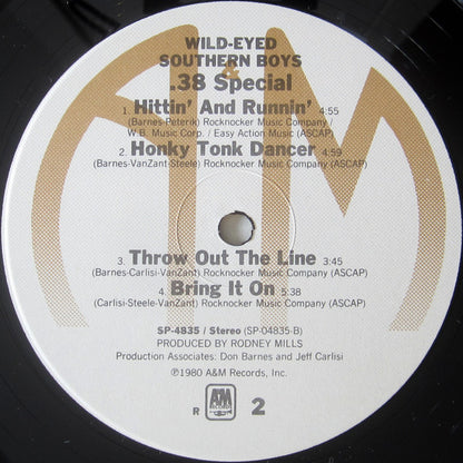 .38 Special* : Wild-Eyed Southern Boys (LP, Album, R -)