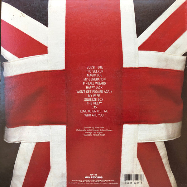 The Who : Greatest Hits (LP, Comp)