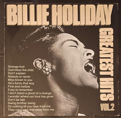 Billie Holiday : Greatest Hits Vol.2 (LP, Comp)