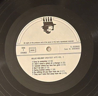 Billie Holiday : Greatest Hits Vol.2 (LP, Comp)