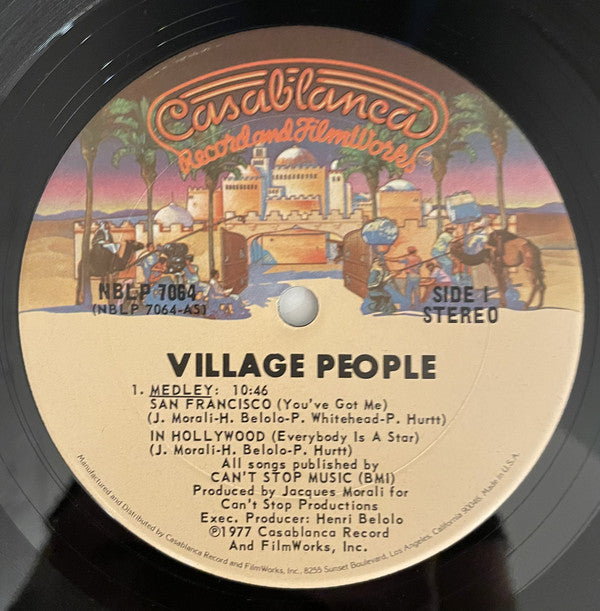 Village People : Village People (LP, Album, Club, Pit)