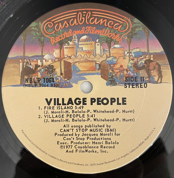 Village People : Village People (LP, Album, Club, Pit)