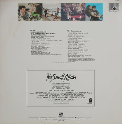 Various : No Small Affair (Original Motion Picture Soundtrack) (LP, Album, SP )
