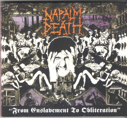 Napalm Death : From Enslavement To Obliteration (CD, Album, RE, RM, FDR)