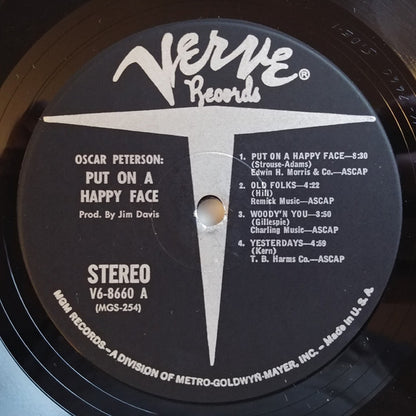 Oscar Peterson : Put On A Happy Face (LP, Album)