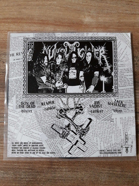 Nunslaughter : Black (7", EP, Pic)