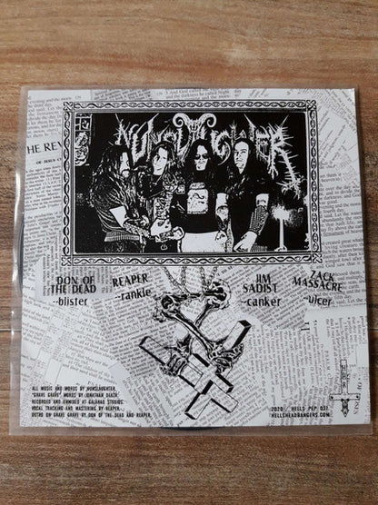 Nunslaughter : Black (7", EP, Pic)