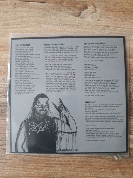 Nunslaughter : Black (7", EP, Pic)