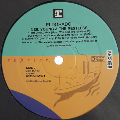 Neil Young & The Restless (3) : Eldorado (LP, MiniAlbum, RE)