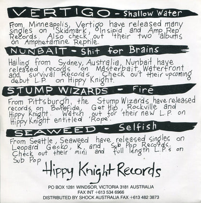 Various : Self Mutilation Volume Three (7", EP, Comp)
