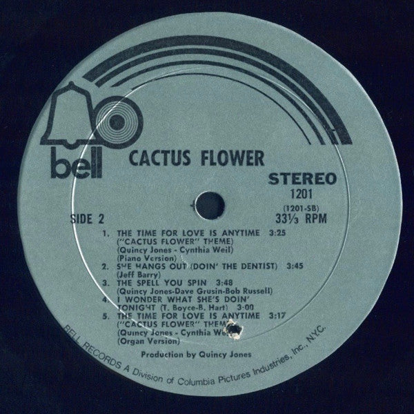 Quincy Jones : Cactus Flower (Original Sound Track) (LP)