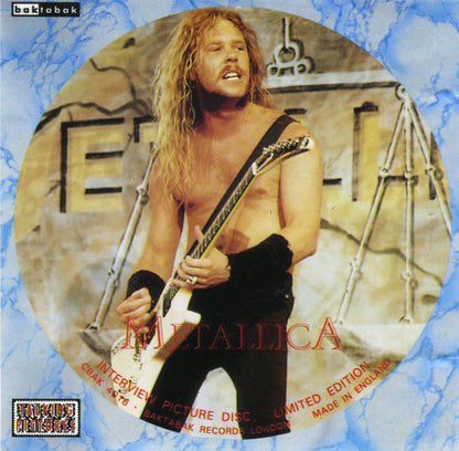 Metallica : The Metallica Interviews (CD, Ltd, Unofficial)