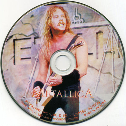Metallica : The Metallica Interviews (CD, Ltd, Unofficial)