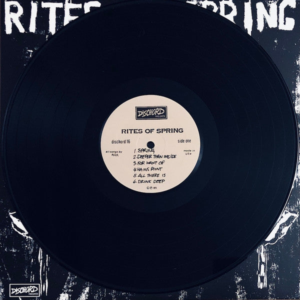 Rites Of Spring : Rites Of Spring (LP, Album, RM, RP)