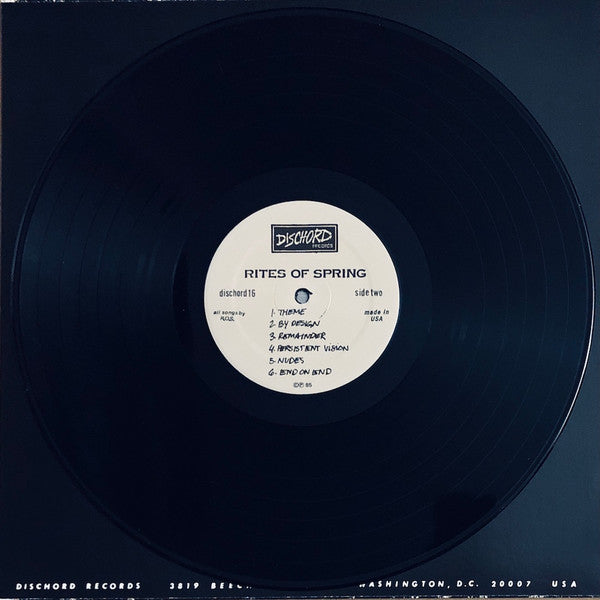 Rites Of Spring : Rites Of Spring (LP, Album, RM, RP)