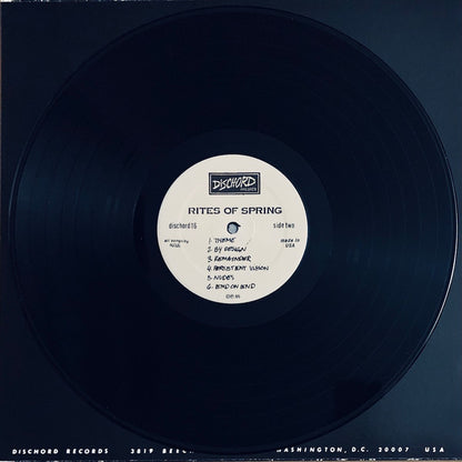 Rites Of Spring : Rites Of Spring (LP, Album, RM, RP)