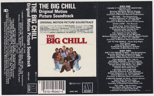 Various : The Big Chill (Original Motion Picture Soundtrack) (Cass, Album, Comp, Dol)