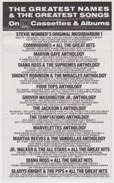 Various : The Big Chill (Original Motion Picture Soundtrack) (Cass, Album, Comp, Dol)