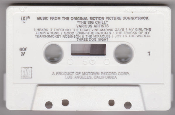 Various : The Big Chill (Original Motion Picture Soundtrack) (Cass, Album, Comp, Dol)