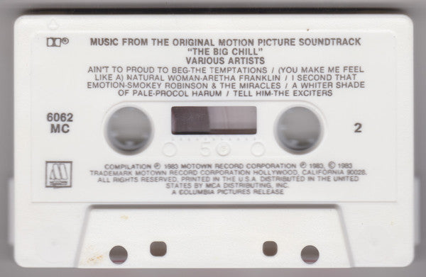 Various : The Big Chill (Original Motion Picture Soundtrack) (Cass, Album, Comp, Dol)