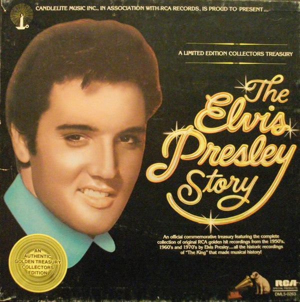 Elvis Presley : The Elvis Presley Story (5xLP, Comp, Ltd + Box)