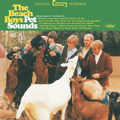 The Beach Boys : Pet Sounds (LP, Album, RE, RM, RP, 180)