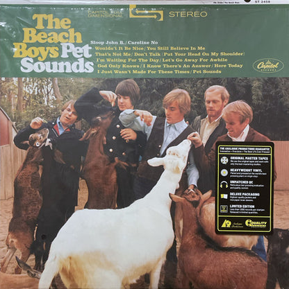The Beach Boys : Pet Sounds (LP, Album, RE, RM, RP, 180)