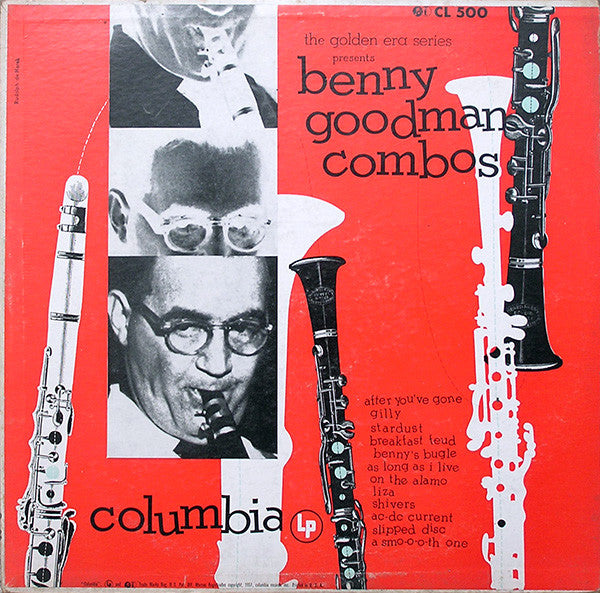 Benny Goodman : Benny Goodman Combos (LP, Comp, Mono, RE)