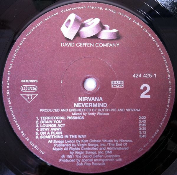 Buy Nirvana : Nevermind (LP, Album, RE) Online for a great price
