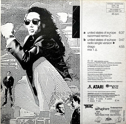 CCCP* : United States Of Europe (Razormaid Remix) (12", Maxi)
