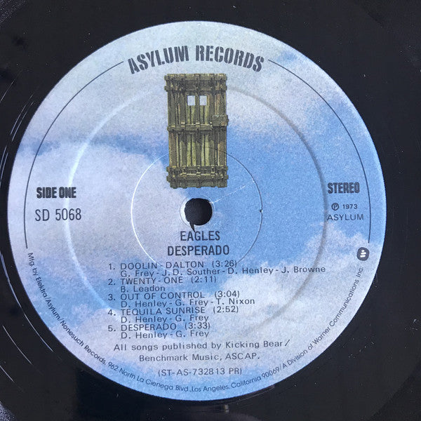 Eagles : Desperado (LP, Album, RE, PR )