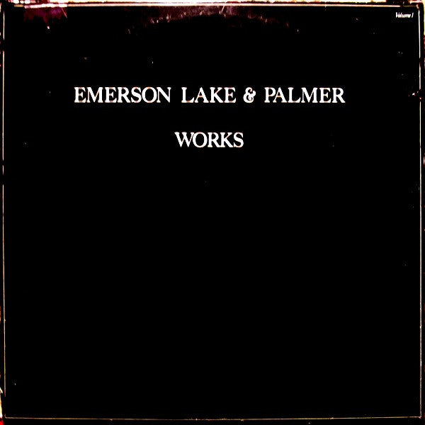 Emerson Lake & Palmer* : Works (Volume 1) (2xLP, Album, PR )