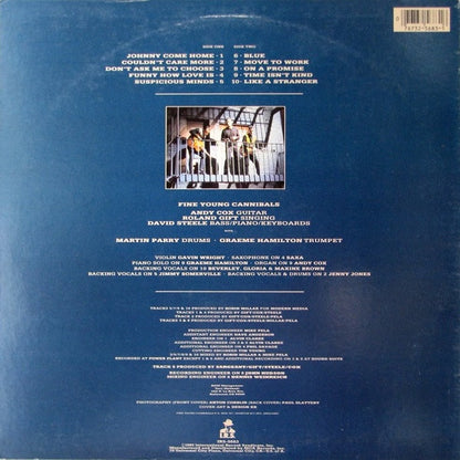 Fine Young Cannibals : Fine Young Cannibals (LP, Album, Pin)