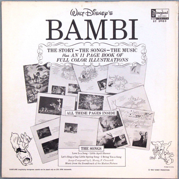 Ginny Tyler : Bambi (LP, Album, Mono, RP)